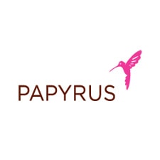 Hummingbird Papyrus logo